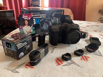Blackmagic 6K Pro + Evf + Licenza DaVinci Studio