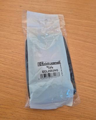 Placca 3 Moduli Elettrocanali ECL2983NG