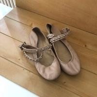 Ballerina donna pelle morbida 38