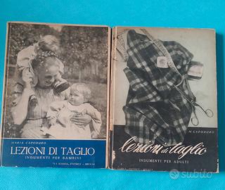 Due libri Lezioni di taglio 1949