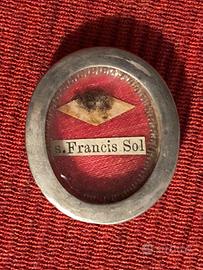 Antica Reliquia San Francis Sol