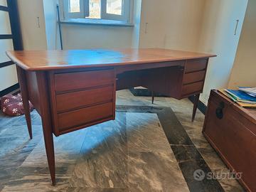 Scrivania di design scandinavo originale anni '60