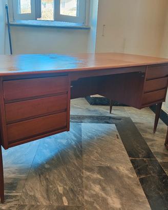 Scrivania di design scandinavo originale anni '60