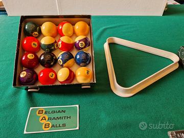 Set completo palle biliardo Aramith – Resina fenol