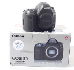 FOTOCAMERA DIGITALE REFLEX FF CANON 5D MK 4. CORPO