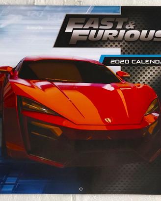 Calendario Fast E Furious 2020