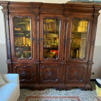 Libreria in legno massello