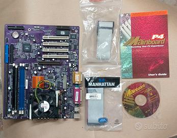 Set mb ECS P4VXASD2+256MB - Cpu P4 + altro