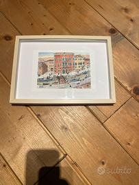 DIPINTO ACQUERELLO VENEZIA