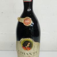 bottiglia di vino Chianti il Ruffino 