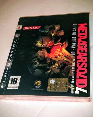 PS3 - Metal Gear Solid 4 - GOTP - Prima stampa