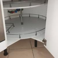 Accessorio girevole base angolare Ikea bianco