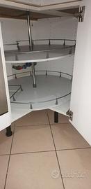 Accessorio girevole base angolare Ikea bianco