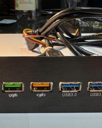 Pannello USB+USB C Case ATX
