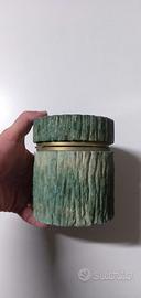 vero alabastro lavorato a mano volterra barattolo