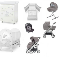 Kit Neonato: Cameretta Erbesi Tobia+Trio inglesina