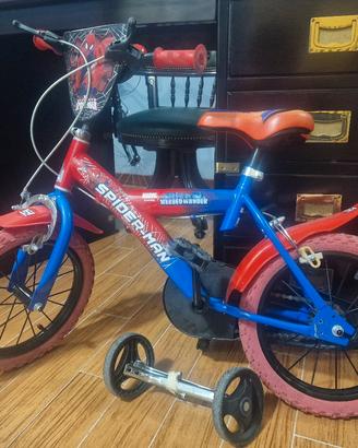 Bicicletta spiderman