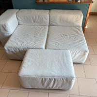 Divano 2 posti con chaise longue
