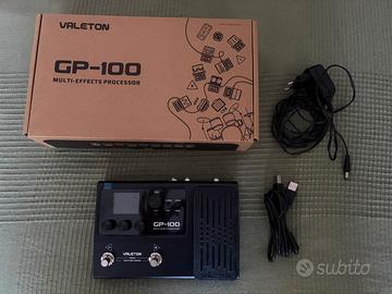 Valeton GP-100 come nuovo + 4 pacchetti Choptones
