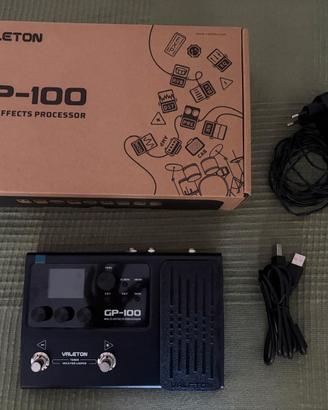 Valeton GP-100 come nuovo + 4 pacchetti Choptones