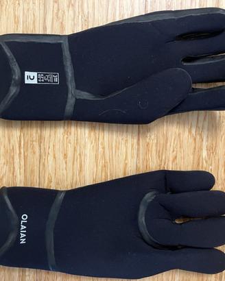 Guanti surf, canottaggio 3mm Olaian Decathlon