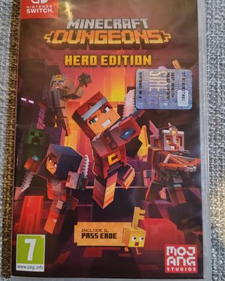 Minecraft dungerons Nintendo switch 