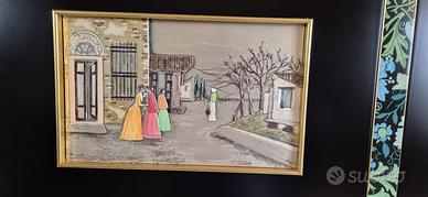 Quadro "La visita" - Brumal (60*48,5cm)