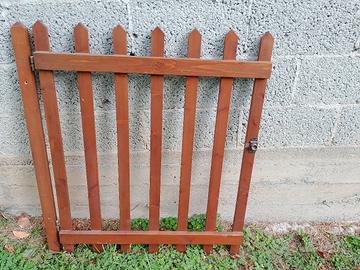 Cancello legno 