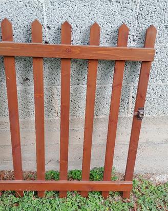 Cancello legno 