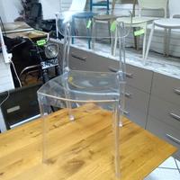 Sedie nuove impilabili straordinarie teasparenti