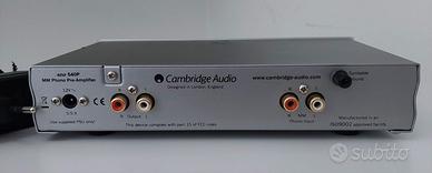 Preamplificatore Phono Cambridge Audio 540p