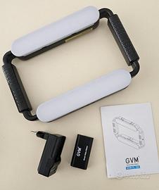 Stabilizzatore portatile e luce a led