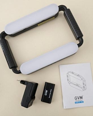 Stabilizzatore portatile e luce a led