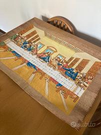 Ultima cena su pergamena egiziana