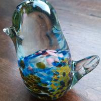 Uccellino vintage Mdina Glass Malta 