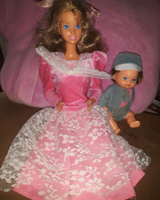 Barbie famiglia cuore
