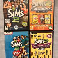Gioco The sims 2 per pc +  estensioni