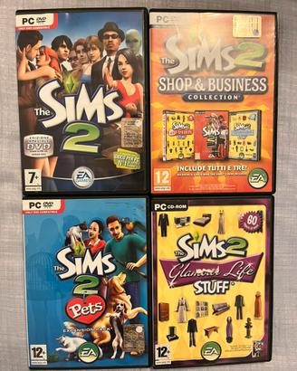 Gioco The sims 2 per pc +  estensioni