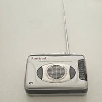 Radio Cassetta Amstrad AMFM auto reverse anni 80