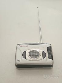 Radio Cassetta Amstrad AMFM auto reverse anni 80