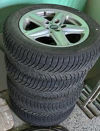 Gomme piu cerchi usati 205 60 R16 M+S  Mini
