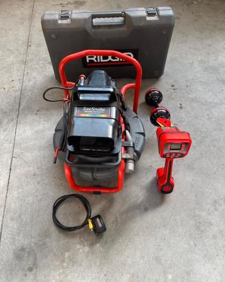 Videocamera snake color con navi track scout