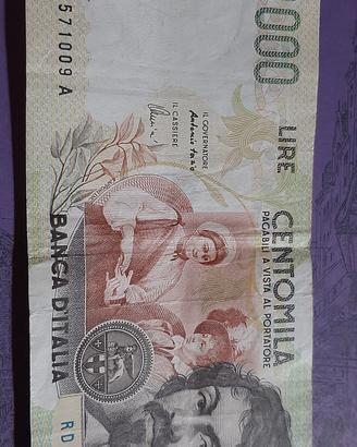 banconota da lire 100.000