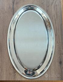 Vassoio vintage in acciaio