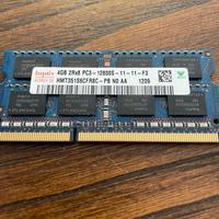 Hynix RAM per Notebook 4GB PC3 12800S