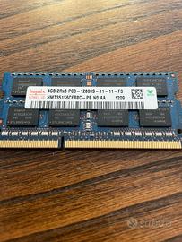 Hynix RAM per Notebook 4GB PC3 12800S