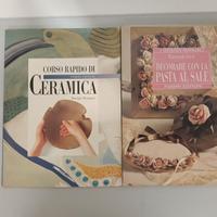 Manuali artigianato ceramica e pasta di sale