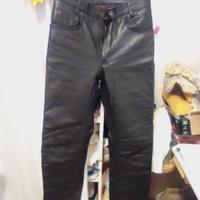 Pantaloni da motociclista in pelle