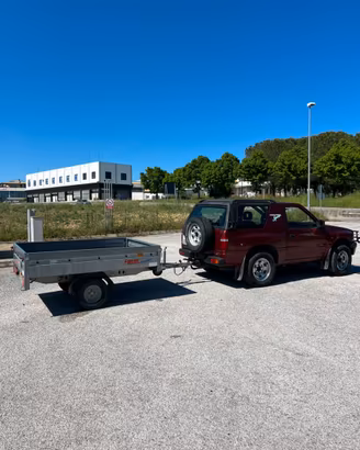 Rimorchio auto carrelll porta cose