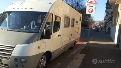 Motorhome Laika H720 bifuel diesel GPL 79000 km